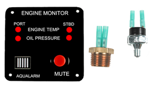 20324 Engine Monitor for Oil and Temp. Twin